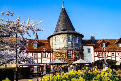 Hofheim am Taunus es la capital del distrito de Meno-Taunus, al sur del estado de Hesse, en Alemania. Forma parte del área metropolitana de Fráncfort del Meno.