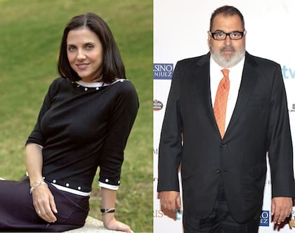 Silvina Chediek y Jorge Lanata