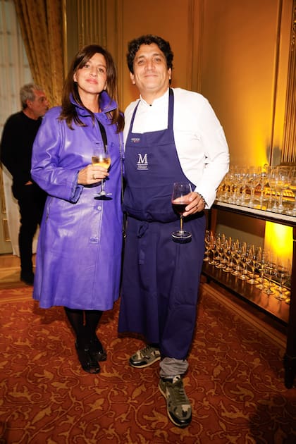 Dolores Álzaga y Mauro Colagreco