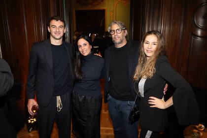 Gonzalo Costantini, Lucía Sperber, Germán Geller y Gloria Fiorito