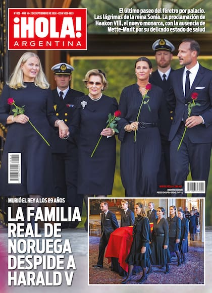 La tapa de revista ¡Hola! de esta semana