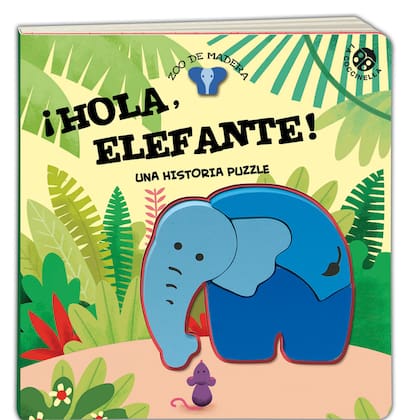 ¡Hola, elefante!: un libro con puzle