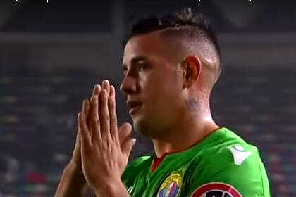 Holgado, delantero argentino de Audax Italiano de Chile, quedó detenido con prisión preventiva