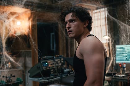 Holland lleva una rutina de entrenamiento estricta combinada entre CrossFit y cardio (Fuente: Courtesy of Sony Pictures)