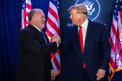 Homan fue director interino del Servicio de Control de Inmigración y Aduanas