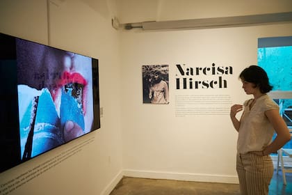 Homenaje a Narcisa Hirsch en la sala dedicada a la historia del Recoleta