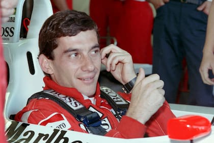 Homenaje al piloto brasilero Ayrton Senna