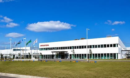 Honda cuenta con una planta en Campana, provincia de Buenos Aires