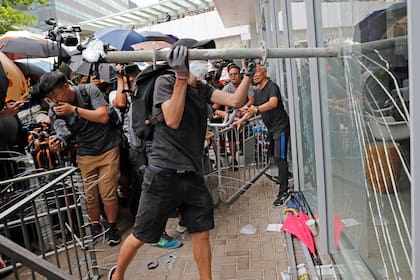 Desde hace semanas Hong Kong registra masivas marchas contra el gobierno chino