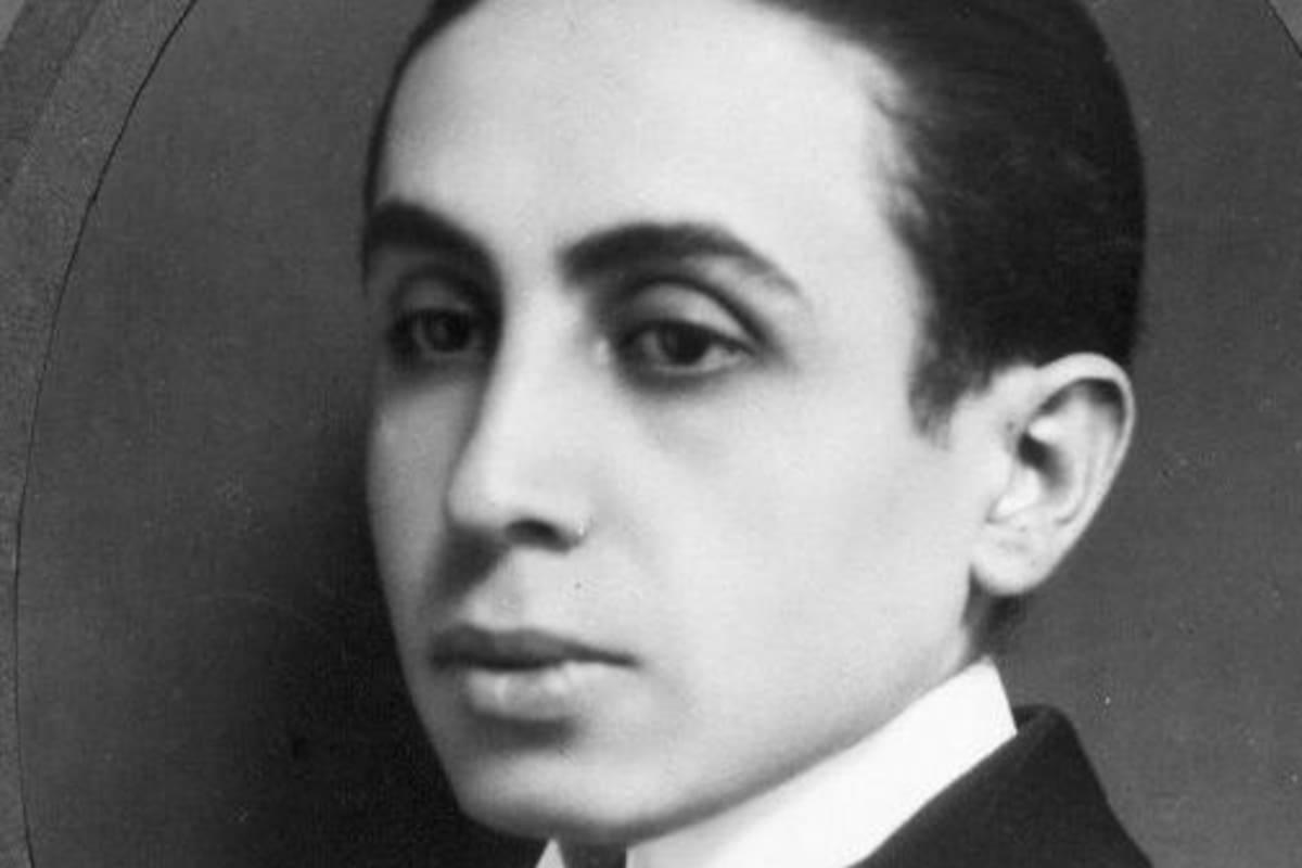 Honorio Delgado nació en la ciudad de Arequipa, en 1892. Esta fotografía se la envió Delgado a Freud en 1920.