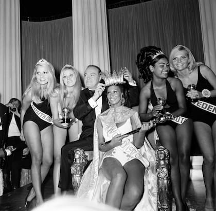 Hope, en la competencia de Miss Mundo 1970