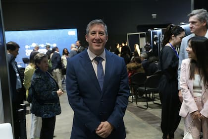 Horacio Bueno, subsecretario de Trabajo y Empleo de la Ciudad, en la Expo Empleo BA
