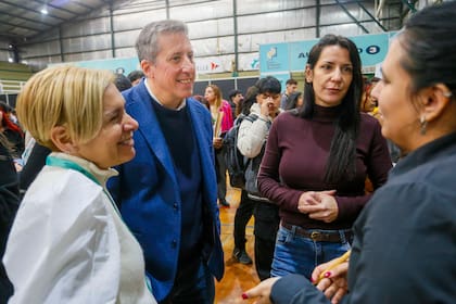 Horacio Bueno, subsecretario de Trabajo y Empleo porteño, en la feria