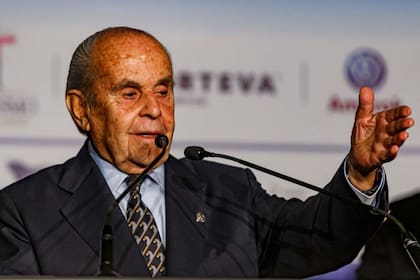 Horacio F. Gutiérrez en el reconocimiento que le hizo Brangus