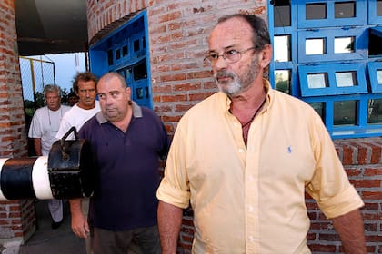 Horacio García Belsunce al salir del Penal de Campana