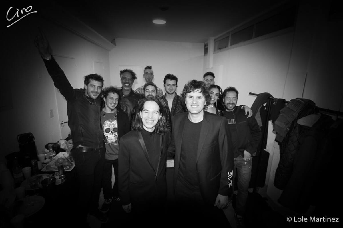 Horacio Lavandera, Ciro y Los Persas en camarines