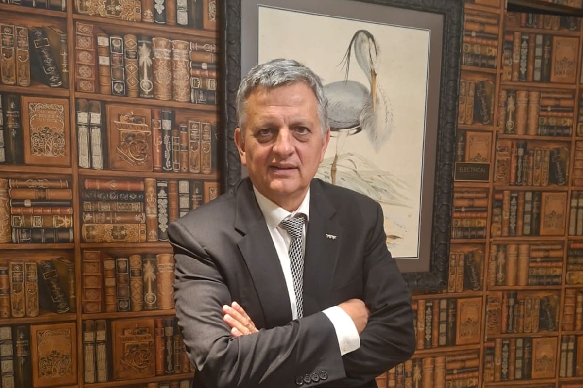 Horacio Marín, CEO de YPF, en una entrevista con LA NACION