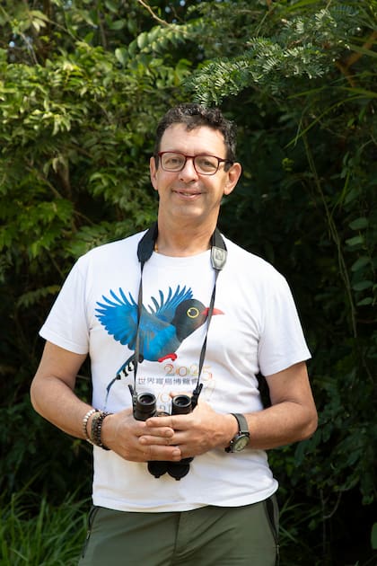 Horacio Matarasso es un apasionado de las aves.