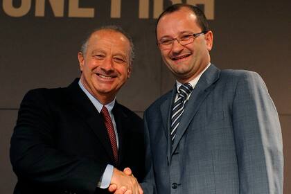 Horacio Muratore con su mano derecha Patrick Baumann