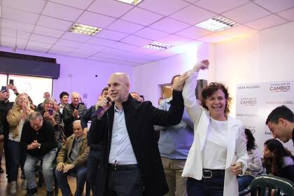 Horacio Rodríguez Larreta acompañó a la candidata Sara Majorel en Marcos Juárez