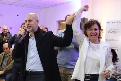 Horacio Rodríguez Larreta acompañó a la candidata Sara Majorel en Marcos Juárez durante la campaña
