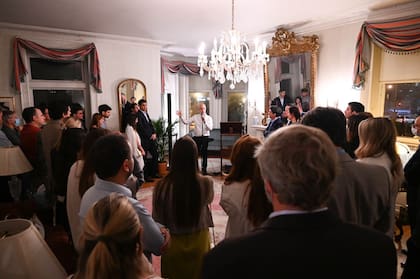 Horacio Rodríguez Larreta durante su paso por Washington