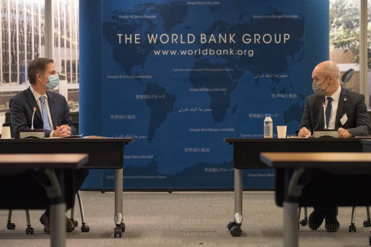 Horacio Rodríguez Larreta durante su paso por Washington