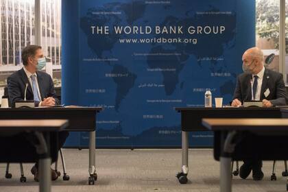 Horacio Rodríguez Larreta durante su paso por Washington