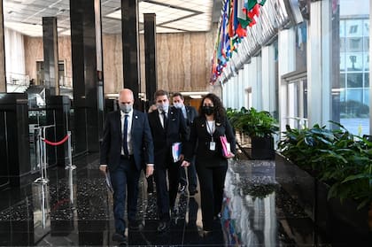 Horacio Rodríguez Larreta durante su paso por Washington