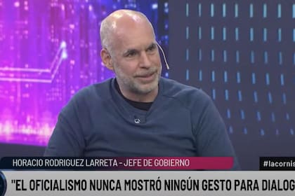 Horacio Rodríguez Larreta en LN+