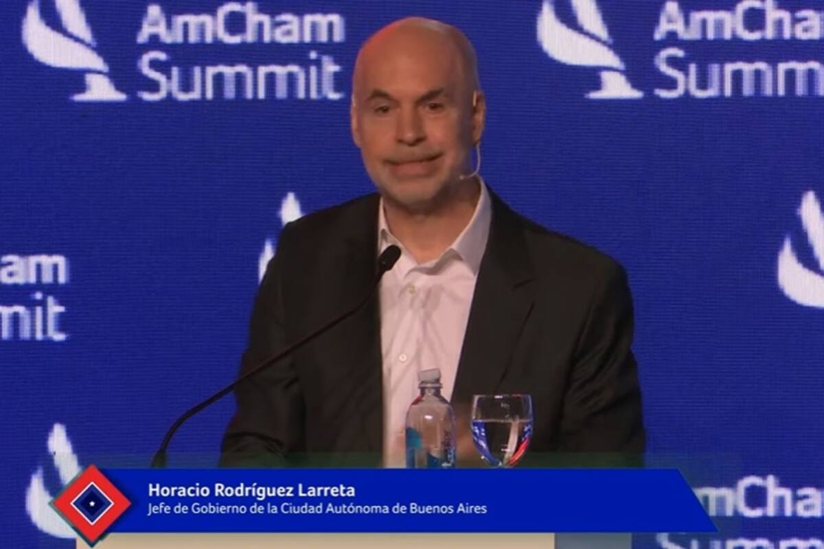 Horacio Rodríguez Larreta en AmCham