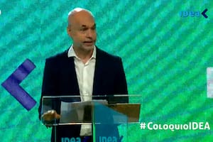 Horacio Rodríguez Larreta, en el Coloquio IDEA