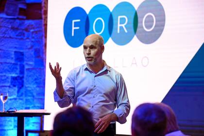 Horacio Rodríguez Larreta en el foro Llao Llao
Gentileza Foro Llao Llao Fede Romero