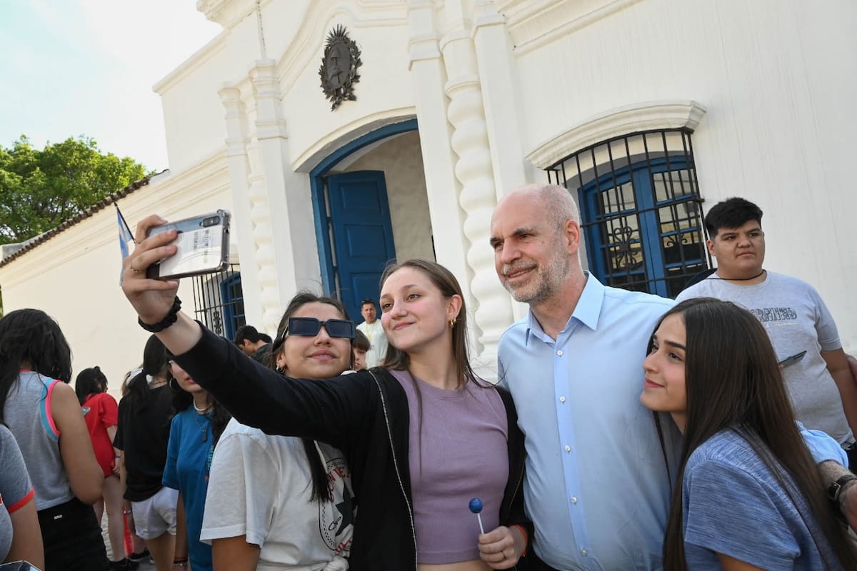Horacio Rodríguez Larreta, en la Casa de Tucumán