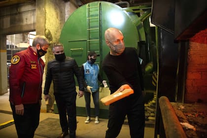 Horacio Rodríguez Larreta encabezó la quema de cinco toneladas de marihuana