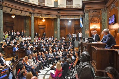 Horacio Rodríguez Larreta inaugura las sesiones ordinarias en la Legislatura