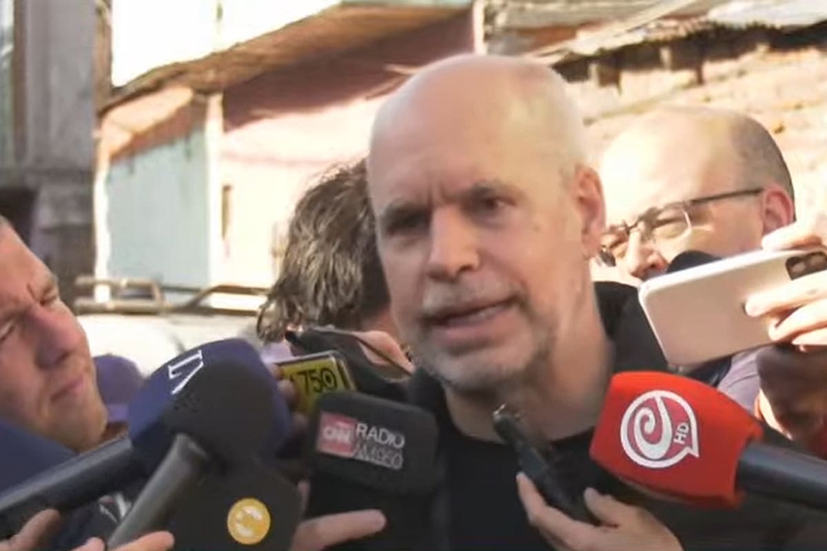 Horacio Rodríguez Larreta inauguró un merendero en el Barrio 21-24 de CABA