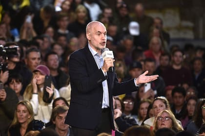 Horacio Rodríguez Larreta lanzó su campaña presidencial en Tres de Febrero