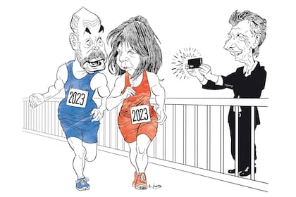 Horacio Rodríguez Larreta, Patricia Bullrich y Mauricio Macri
