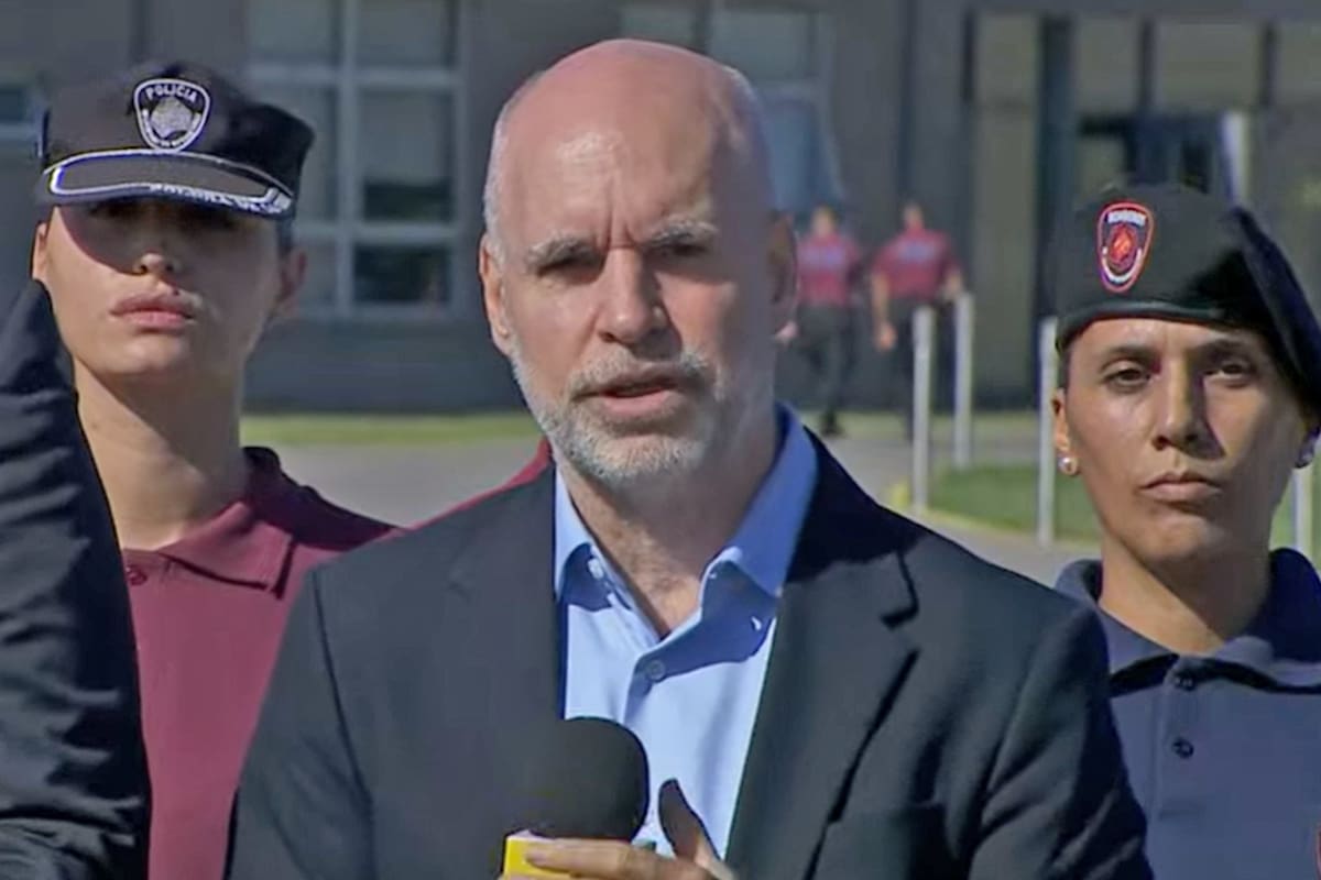 Horacio Rodríguez Larreta presenta a Eugenio Burzaco, nuevo ministro de Justicia y Seguridad de la Ciudad.