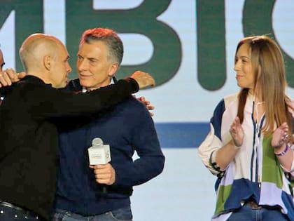 Larreta, Macri y Vidal
