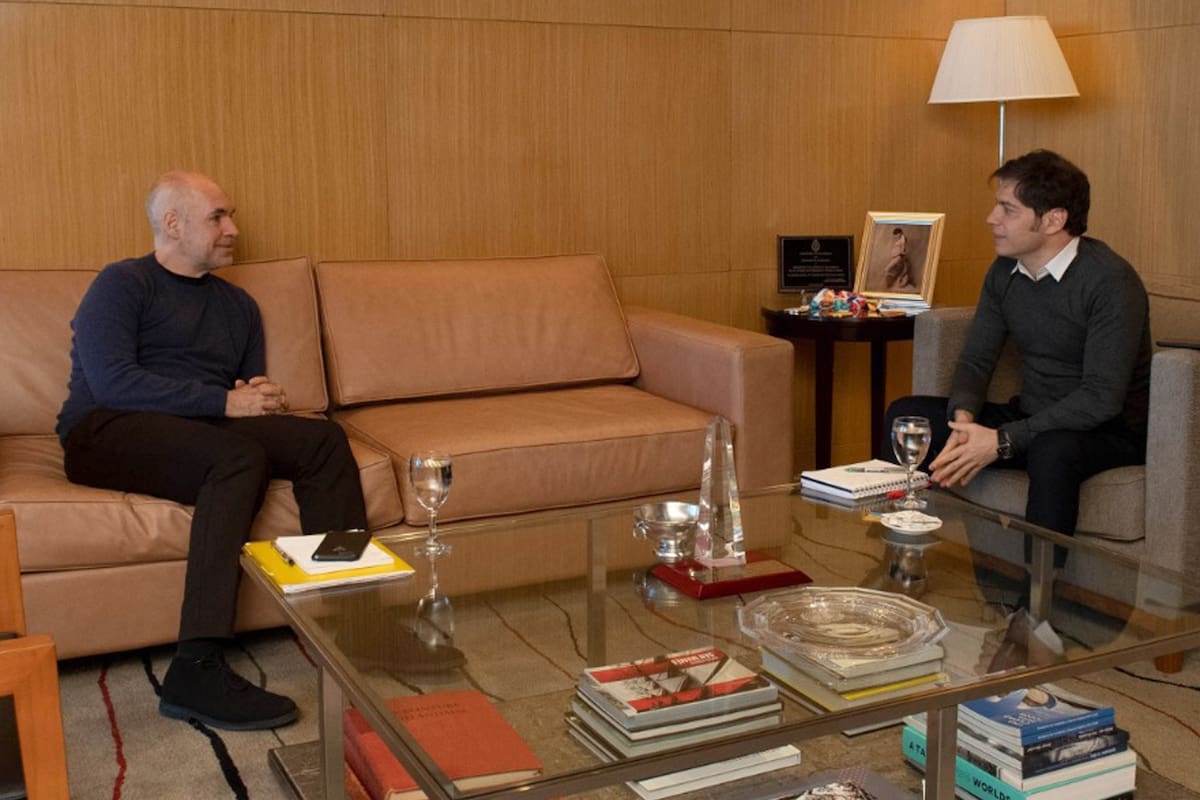 Horacio Rodríguez Larreta recibe a Axel Kicillof con la decisión de reabrir comercios y ampliar las salidas para runners, niños y adolescentes