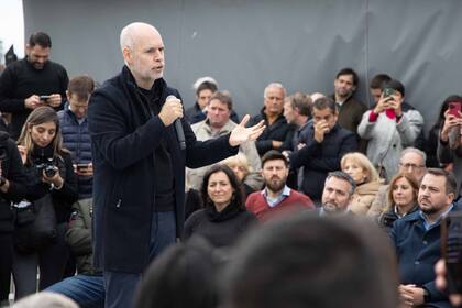 Horacio Rodríguez Larreta viajó a Santa Fe y tomó distancia de Massa