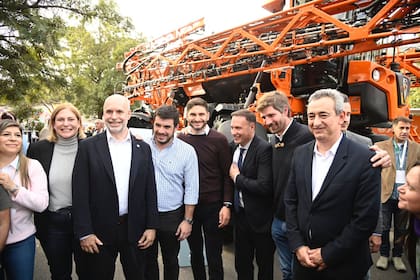 Horacio Rodríguez Larreta visitó el Congreso de Aapresid en Rosario