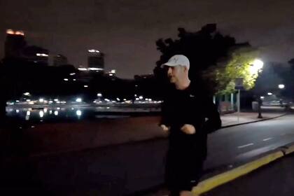 Horacio Rodríguez Larreta volvió a correr por los bosques de Palermo