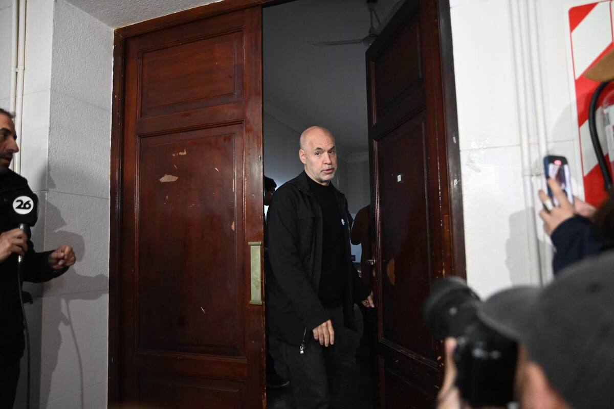 Horacio Rodríguez Larreta votó en la Facultad de Derecho