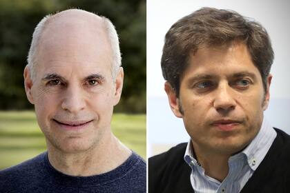 Horacio Rodríguez Larreta y Axel Kicillof