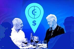 Horacio Rodríguez Larreta y Bill Clinton