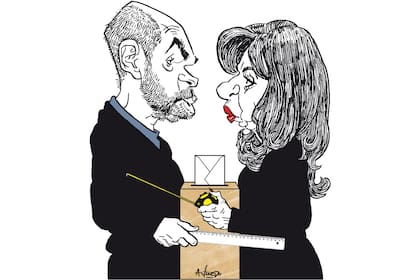 Horacio Rodríguez Larreta y Cristina Kirchner