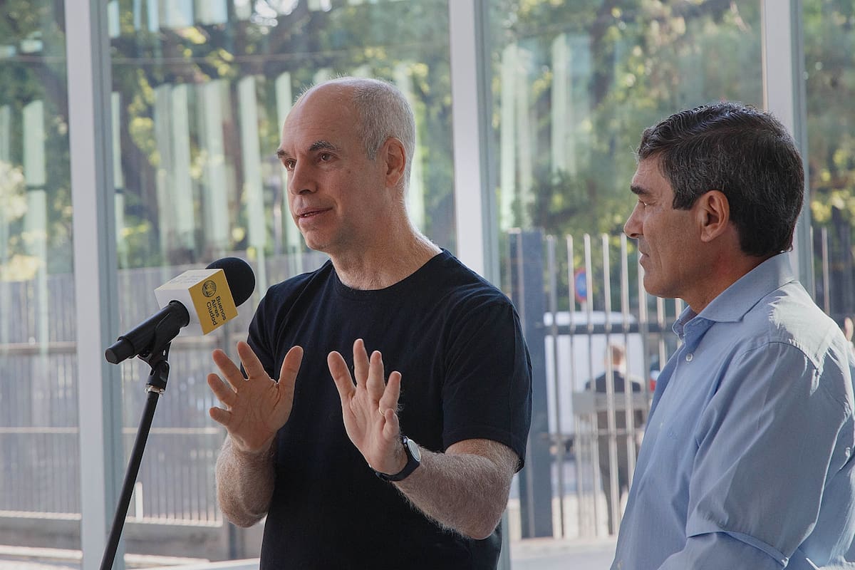 Horacio Rodríguez Larreta y Fernán Quirós